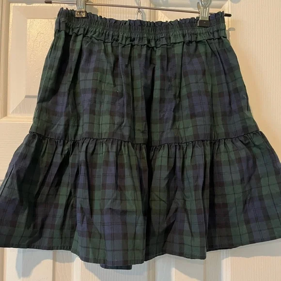 J Crew Crewcuts size L holiday plaid skirt - Picture 1 of 7